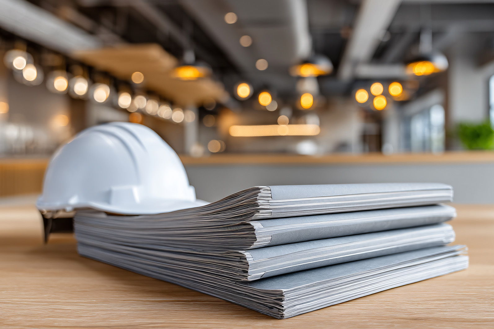 Stack of engineering plans